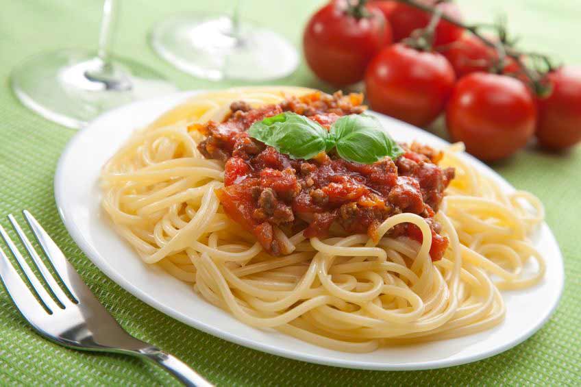 Bolognese in Deutschland als Soße zu Spaghetti