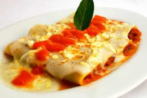 Selbst gemachte Caneloni