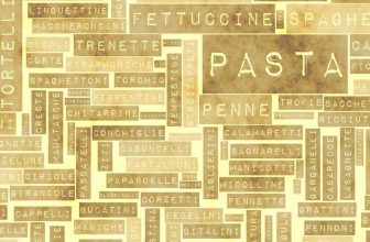 Verschiedene Nudeln von A-Z